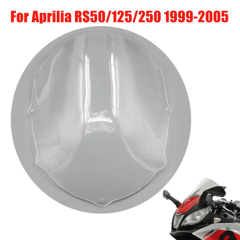 

For Aprilia RS50 RS125 RS250 1999 - 2005 2000 2001 2002 2003 2004 RS 50 125 250 Motorcycle ABS Windscreen Windshield Wind screen