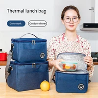 2022 new picnic lunch bag cooler big camping ice pack women kids thermal lunch bag waterproof cooler box insulated bag for meal