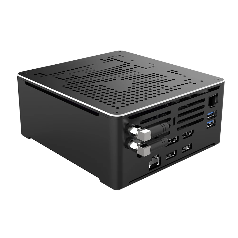 4K Mini PC, HTPC, Small Server, ABY02, Intel 8 Cores I9 9th/10th, Support Proxmox, Vmware, ESXI, WiFi/BT4.0/DP/HDMI/TYPE-C/2LAN