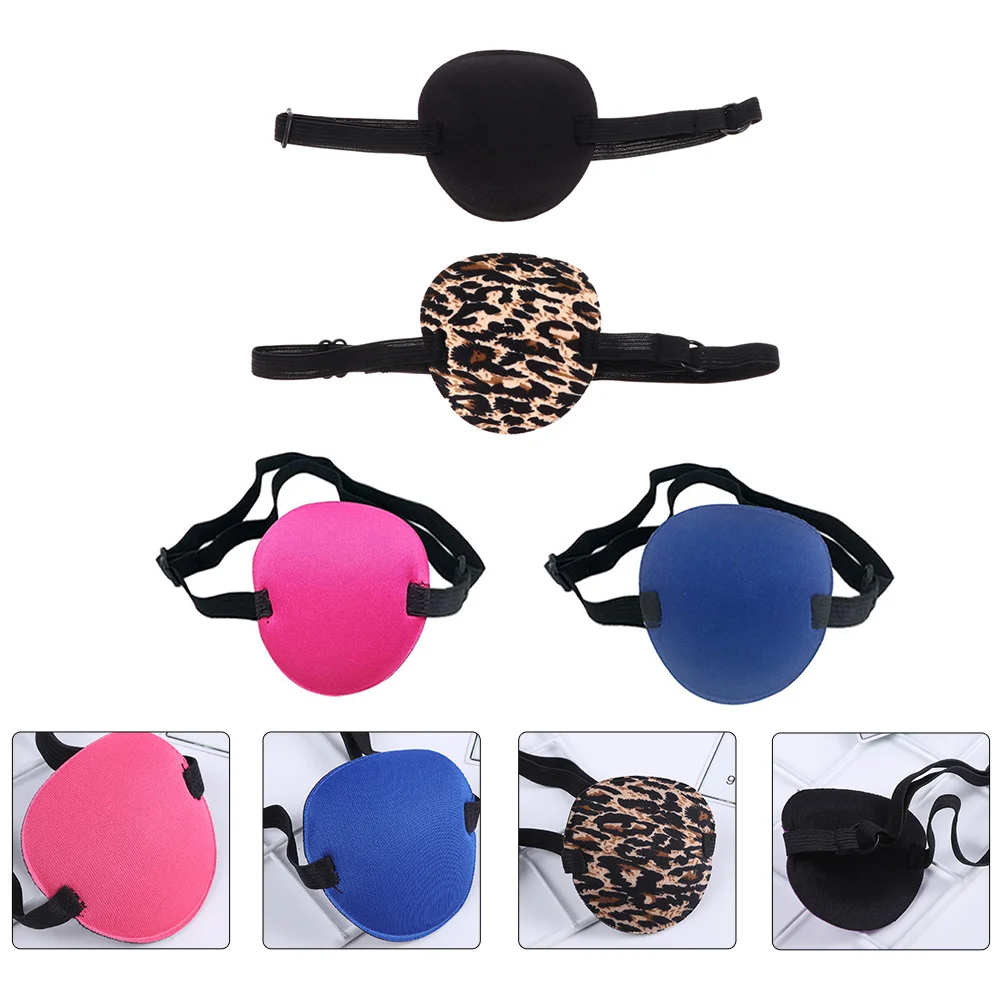 

Eye Cover Strabismus Patcheyepatch Sleeplazy Amblyopiaout Block Light Corrective Covering Sleeping Eyeshade Black Adjustable