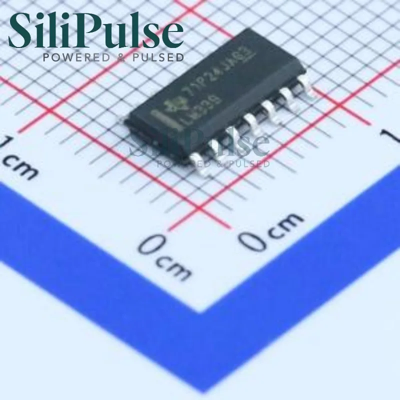 Фото (50-200 шт.) LM339DR SOIC-14 100% оригинал в наличии 5 мВ 2В~30В 1В~15В 250 нА №1