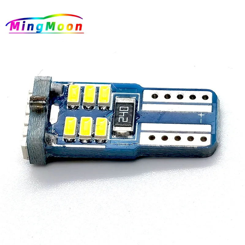 

20 шт., светодиодные лампы T10 18 SMD 4014 W5W 194