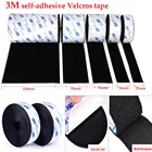1 м прочная самоклеящаяся лента для крепления крючка и петли, двусторонняя клейкая лента с наклейкой 3M 162025303850100 мм