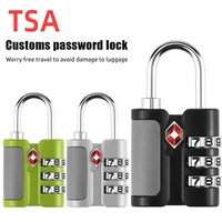 padlock protection security luggage hardware tsa customs lock safely code lock anti theft 3 digit combination lock