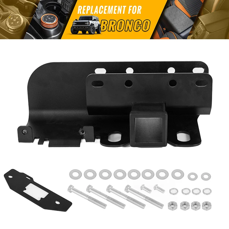 

Rhyming 1PC Alloy Steel Stabilizer Trailer Tow Hitch Heavy Duty Class Fit For Ford Bronco 2021 2022 2/ 4 Door Car Accessories