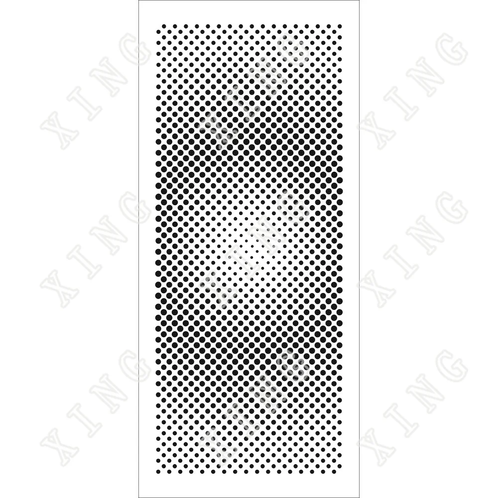 

Newest Hot Sale Layering Stencils Halftones Slimline Stencil Reusable Craft Mold Diy Paper Card Drawing Scrapbook Coloring Dies