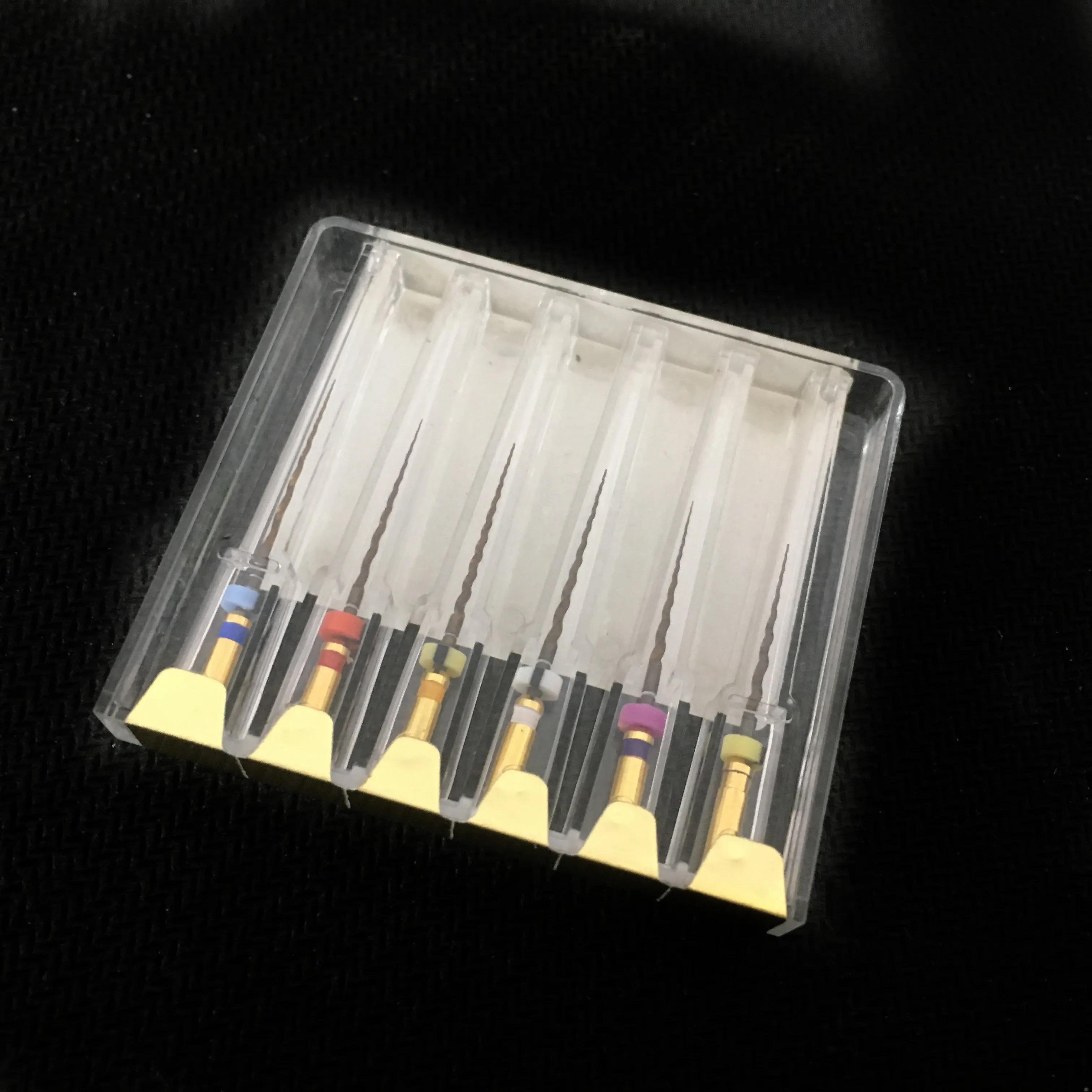 

Dental Endodontic Gold Flexible Files Endo Rotary Files 21mm Nickel Titainium Instrument Dentistry Tools