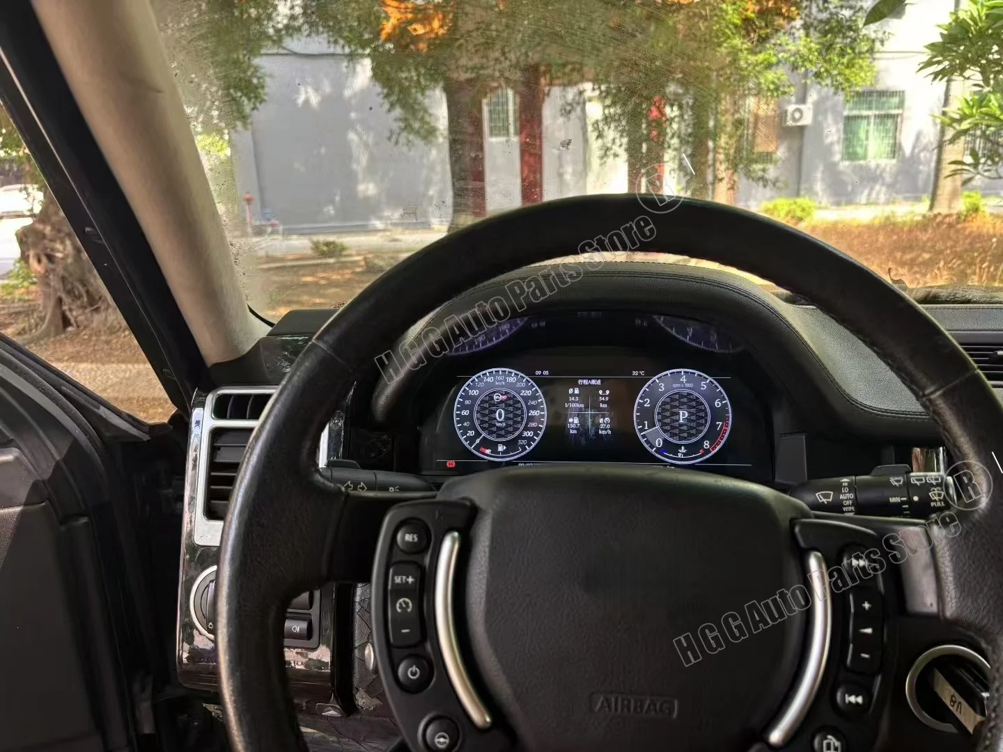 Фото Автомобильный цифровой кластерный одометр, ЖК-экран для Land Rover Range Rover Vogue L322 V8 2002-2012, виртуальный кабинет, автоинструмент №2