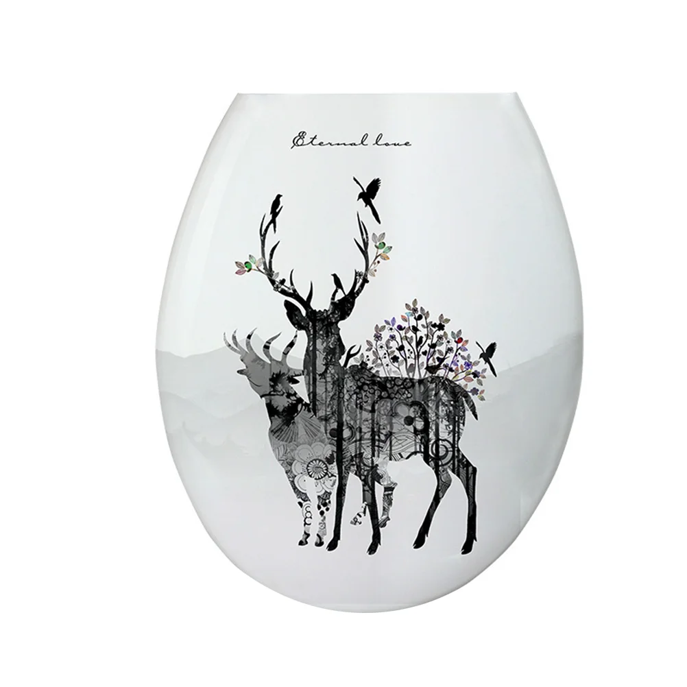 

1PC Plastic Toilet Lid for Home Store Dorm