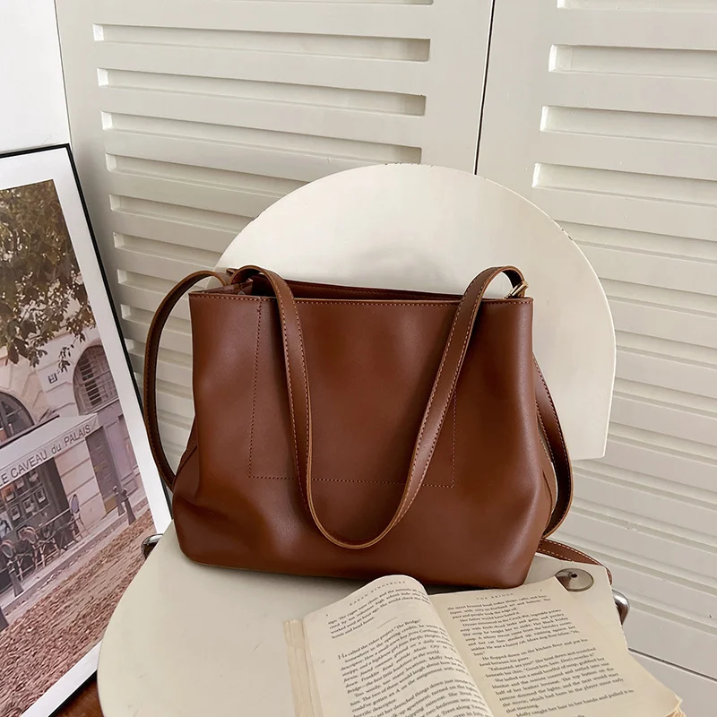 

Корейская модная сумка через плечо, Женская Повседневная универсальная сумка-мессенджер, вместительная сумка-мессенджер через плечо для женщин