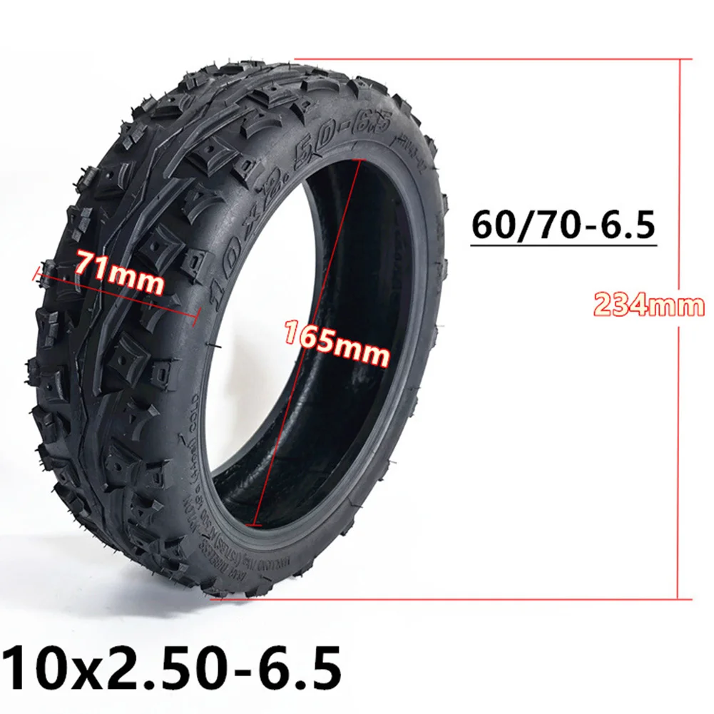 

10 Inch 60/70-6.5 Tubeless Tyre For Ninebot Max G30 G30E G30LP Electric Scooter 10x2.50-6.5 Rubber Tubeless Tyre Repalcement