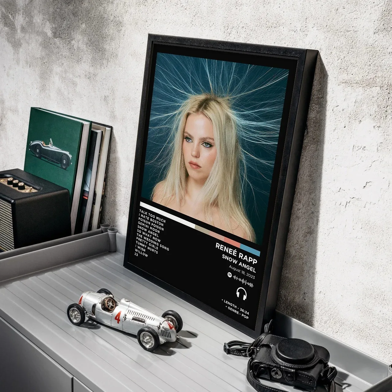 Современный стиль Rene Rapp постер напечатанный на холсте без рамы распылительная