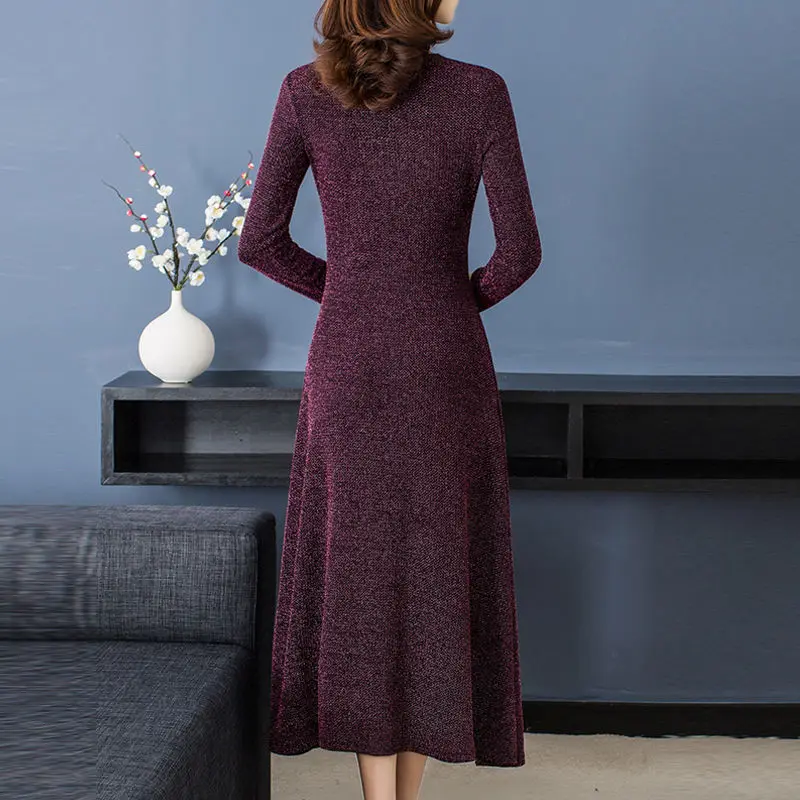 Высококачественное приталенное платье из двух частей с имитацией новая осенняя