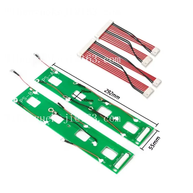 Фото Плата BMS JK для литиевых аккумуляторов (16S 48V/8S 24V) 48V, 280AH, 300AH, аксессуары для LiFePO4 батарей №4