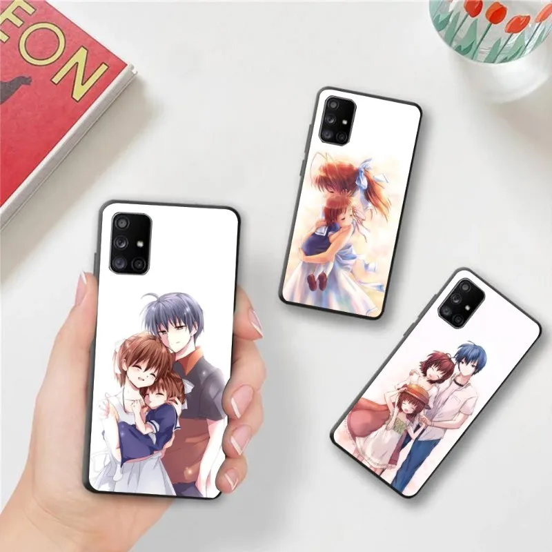 Чехол Clannad After для телефона Samsung Note 9 10 20 Plus Pro Ultra J6 J5 J7 J8, мягкий черный чехол для телефона
