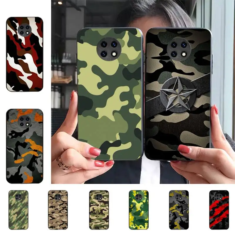 

Camouflage Phone Case For Redmi 9 5 S2 K30pro Silicone Fundas for Redmi 8 7 7A note 5 5A Capa