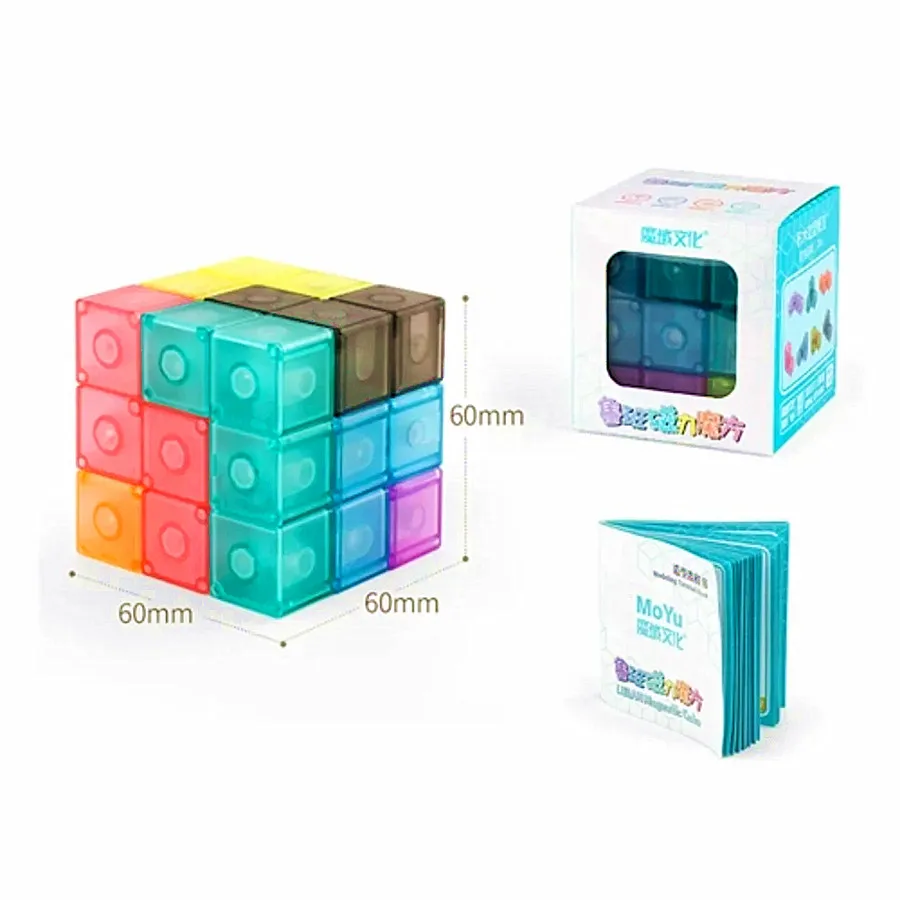MoYU Magic Cube С Магнитными Блоками Универсальная Развивающая Игрушка Для Детей Meilong