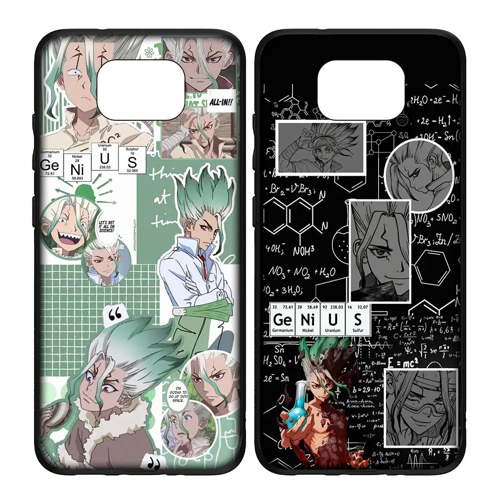 Чехол для телефона Anime Dr Stone Ishigami Senkuu Xiaomi Redmi Note 10 12 Pro 10A 10C 12C 12s 10S 8T C Гибкий чехол