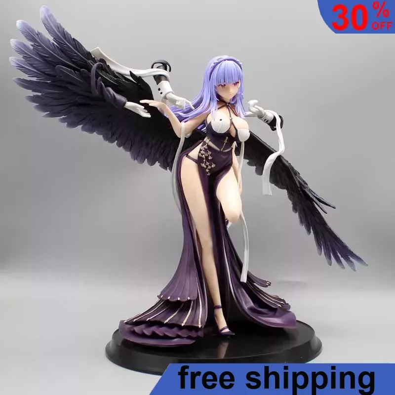 

Azur Lane Figure GK Sentimental HMS Dido 33cm PVC Fallen Angel Wings Sexy Hot Girls Adult Anime Figure Cute Beauty Doll Toys
