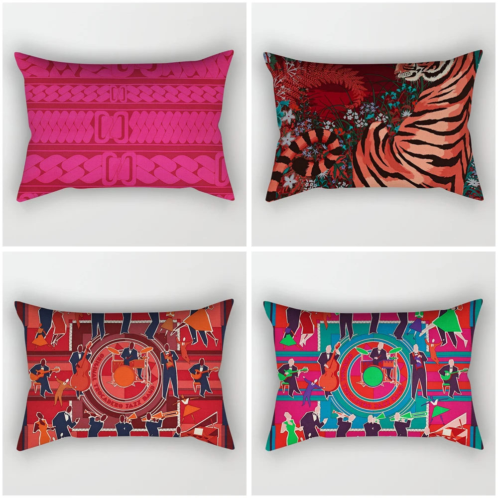 

Декоративный чехол для диванной подушки в скандинавском стиле, 40x60 см