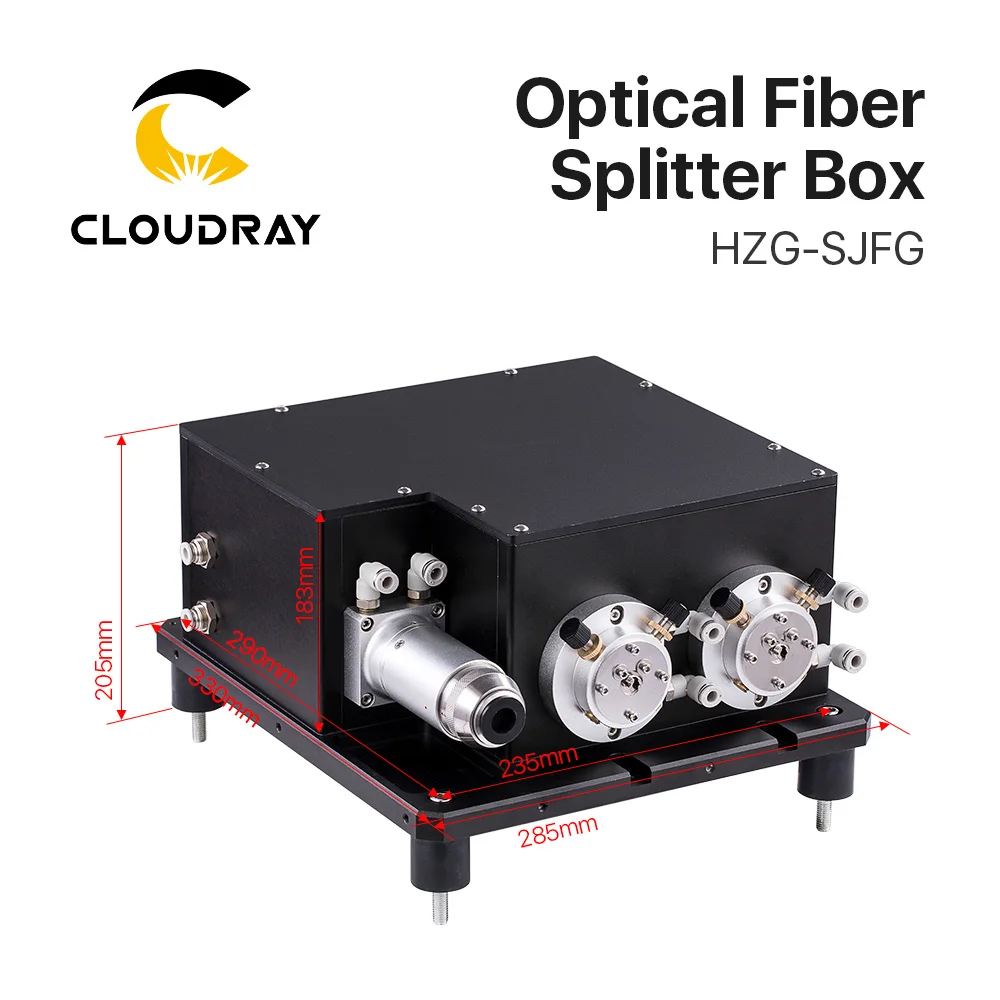 Оптоволоконный разветвитель времени QBH до D80 для оптоволоконной машины