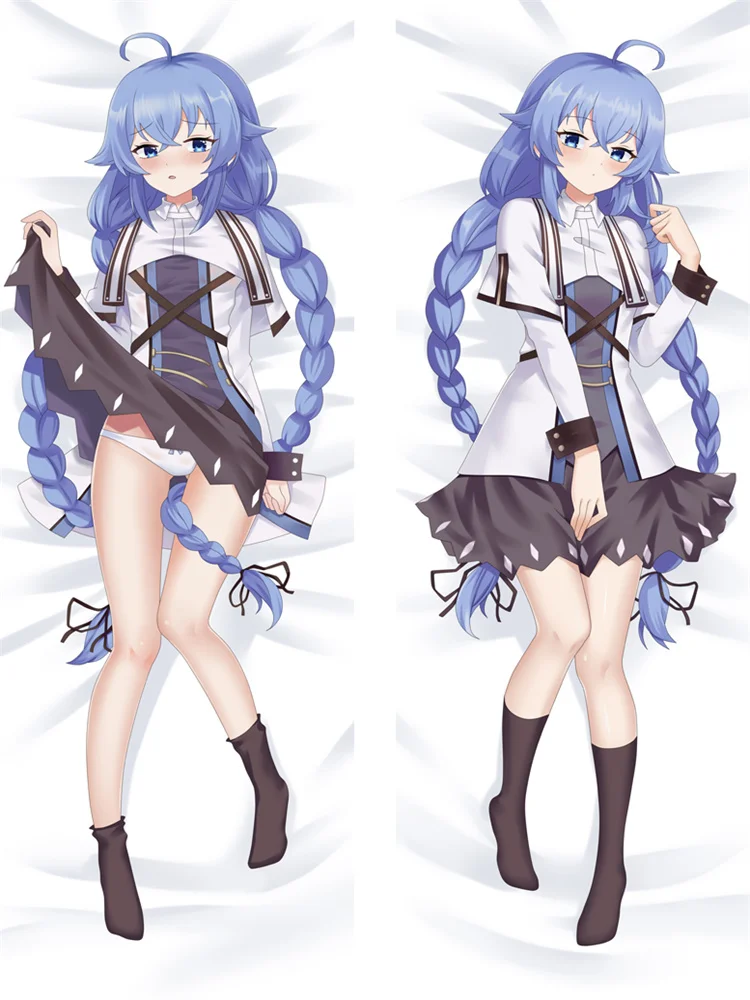 

Аниме Dakimakura Mushoku Tensei, бесшумная Подушка-чехол с рисунком реиннокси мигурдии, наволочка «сделай сам» на заказ, обнимающая подушка для тела, че...