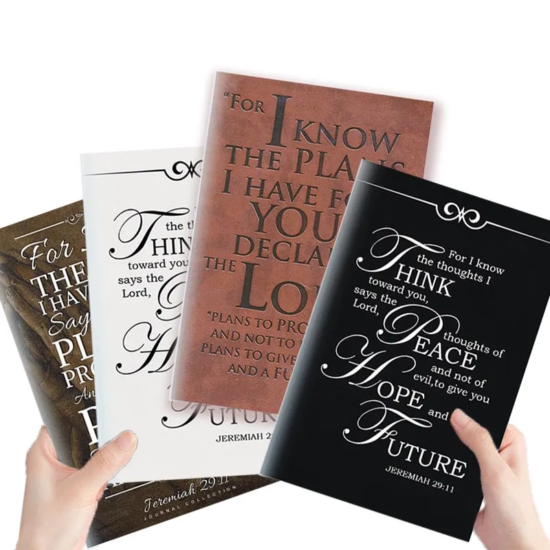 

A5 Notebook Note Book Jeremiah 29 11 Bible Verse - For I know the Plans I Have For You - Jesus Copybook Composition Memo Pads