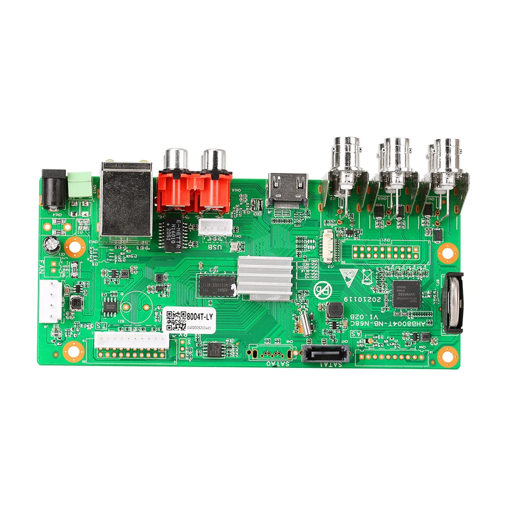 Чип NOVATEK Hybrid 4CH AHD 5MP-N DVR H.265 + XVi видеорегистратор для камеры AHD/TVI/CVI 5MP камера HDMI Onvif