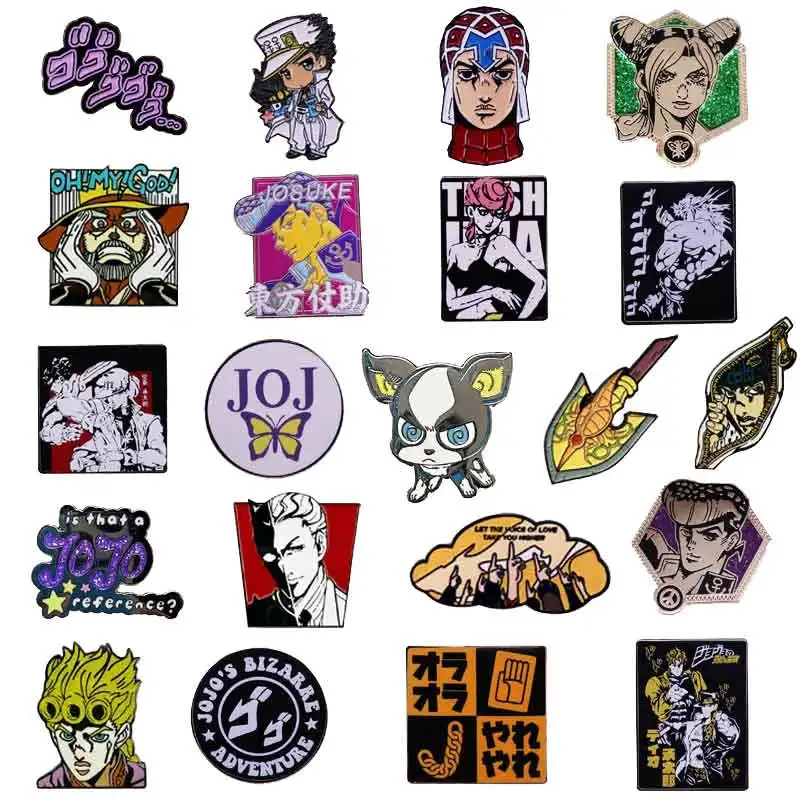 Значок из японского классического аниме приключения с героями мультфильмов