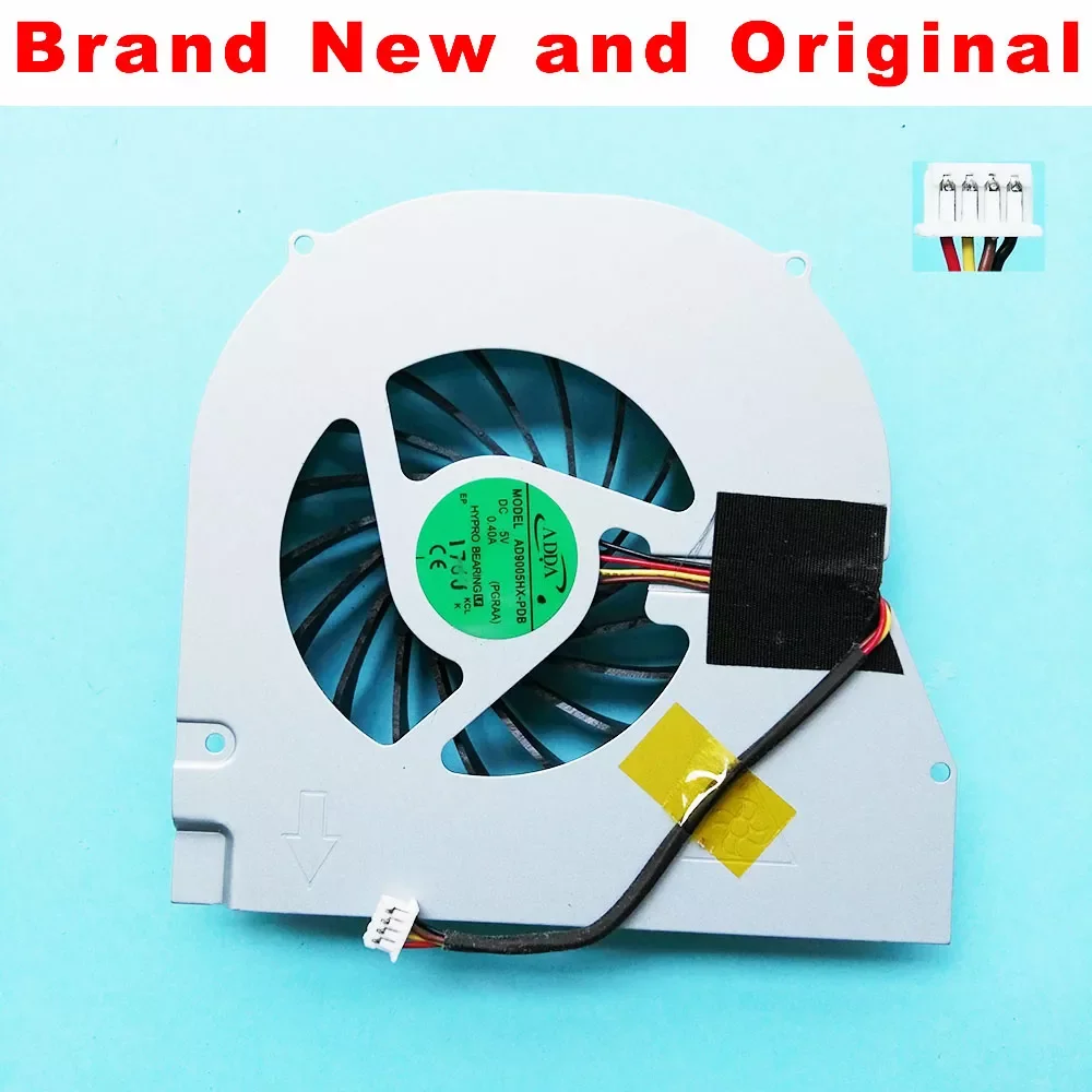 

NEW cpu cooling fan for Toshiba QOSMIO X775-Q7270 X775-Q7272 X775 X770 X775-Q7380 X775-Q7384 fan cooler AD9005HX-PDB PGRAA