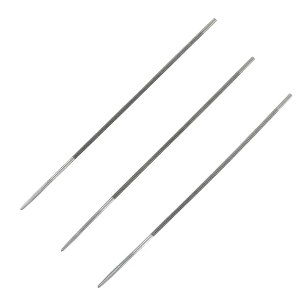 

Saw Files Chainsaw Round Files 3pcs Chainsaw Round Files Grinding Tool Sharpening Logging Operations Chain Saw Grinding
