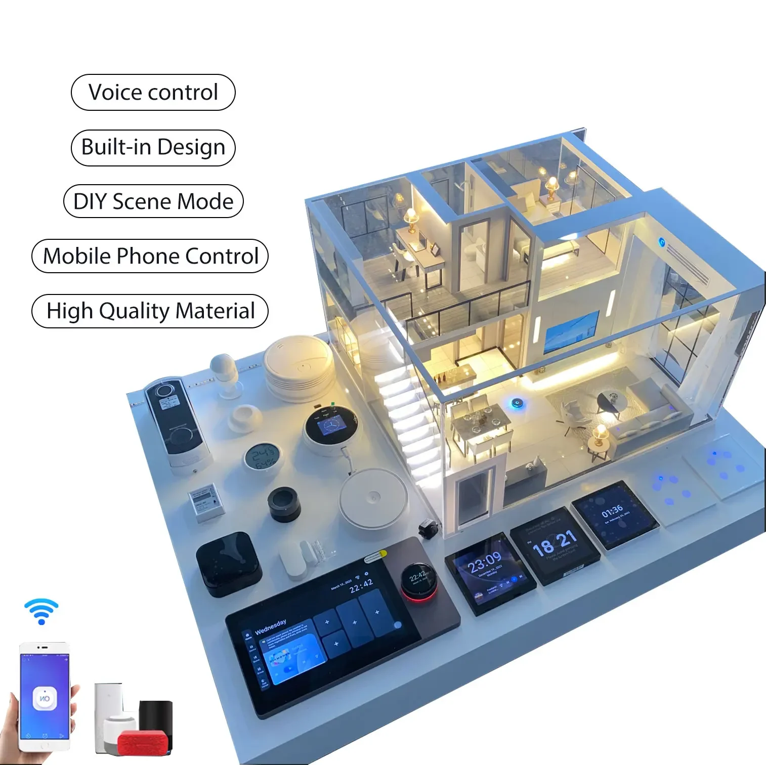 Шкафы-витрины для умного дома