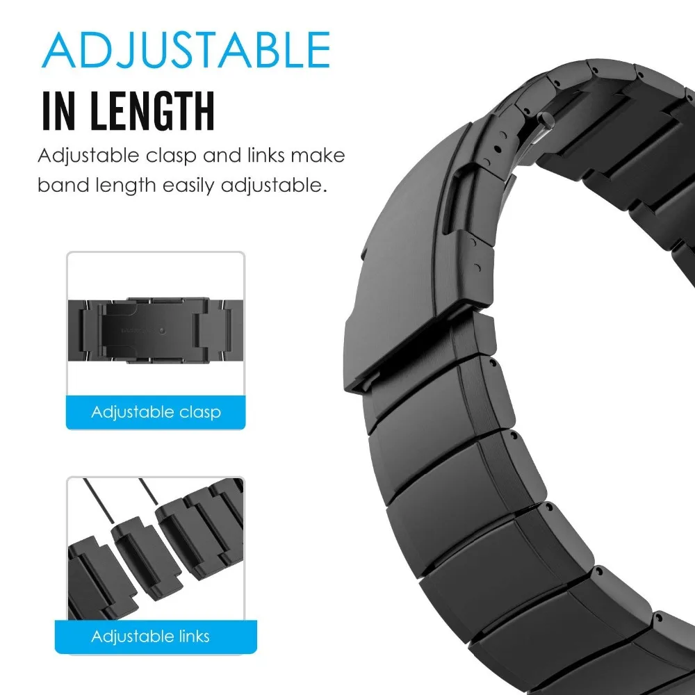 

NEW Metal Stainless Steel Watchbands For Samsung Galaxy Watch 3 41mm 45mm Strap Gear S3 WristBand Bracelet Accessories Band