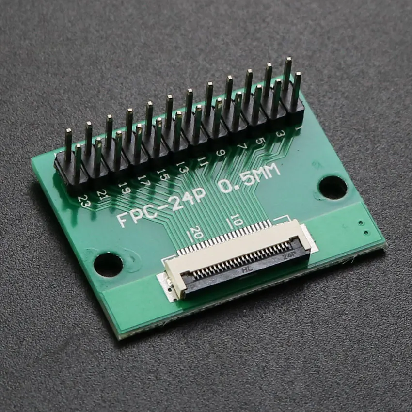 

Гибкий Кабель-адаптер FPC/FFC, 1 шт., двусторонняя плата 0,5 мм для прямых 2,54 мм, 6P/8P/10P/12P/20P/24P/26P/30P/40P/60P/80P