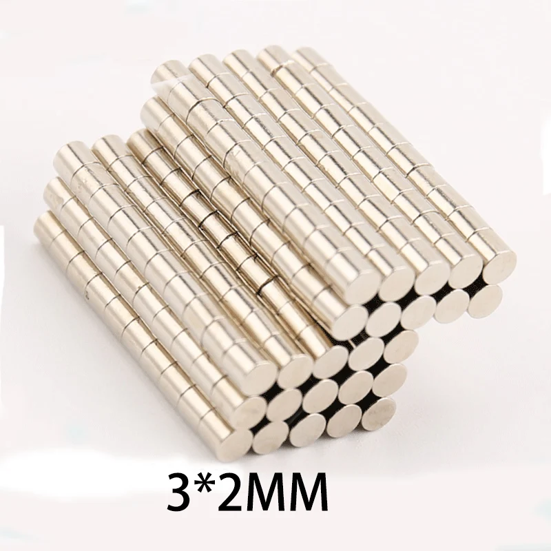 

Круглые магниты 3x2 мм