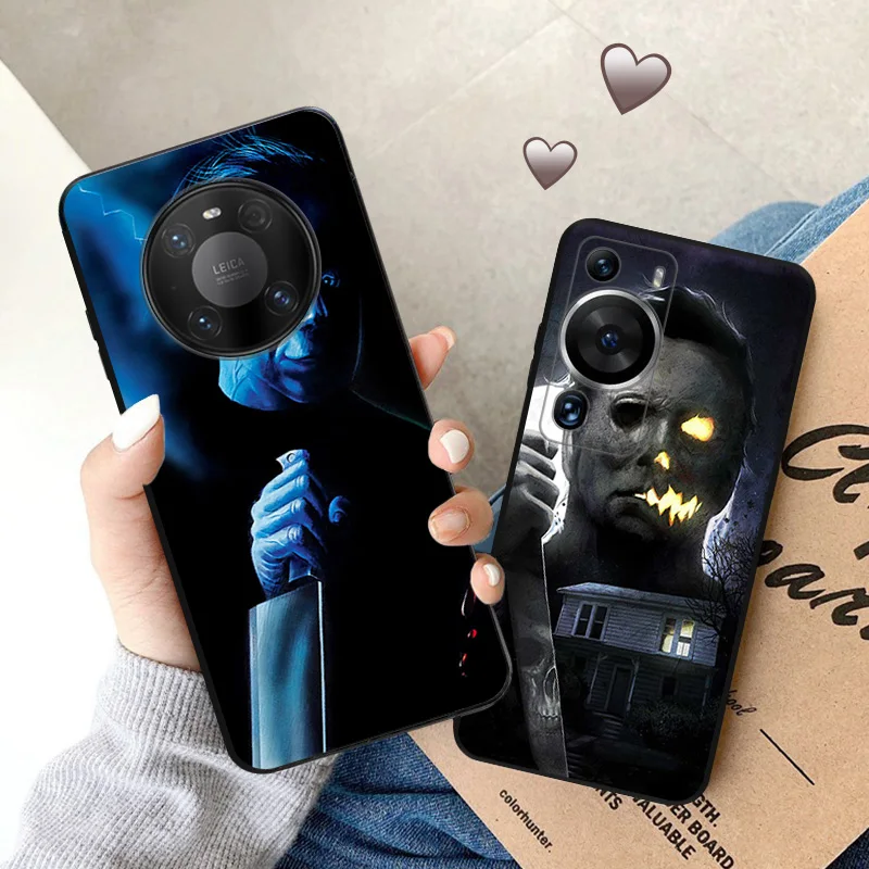 Чехол для телефона Motorola G200 One Fusion G30 G31 Huawei P20 P30 P40 P-Smart iphone6 M-Майкл М-Майерс Хэллоуин