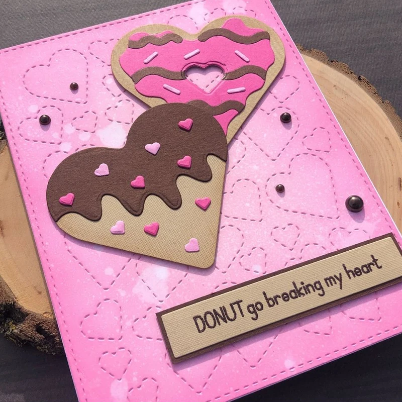 

Panalisacraft, День Святого Валентина, сердце, металлические штампы, трафареты для «сделай сам», Скрапбукинг/альбом, декоративное тиснение, «сдела...