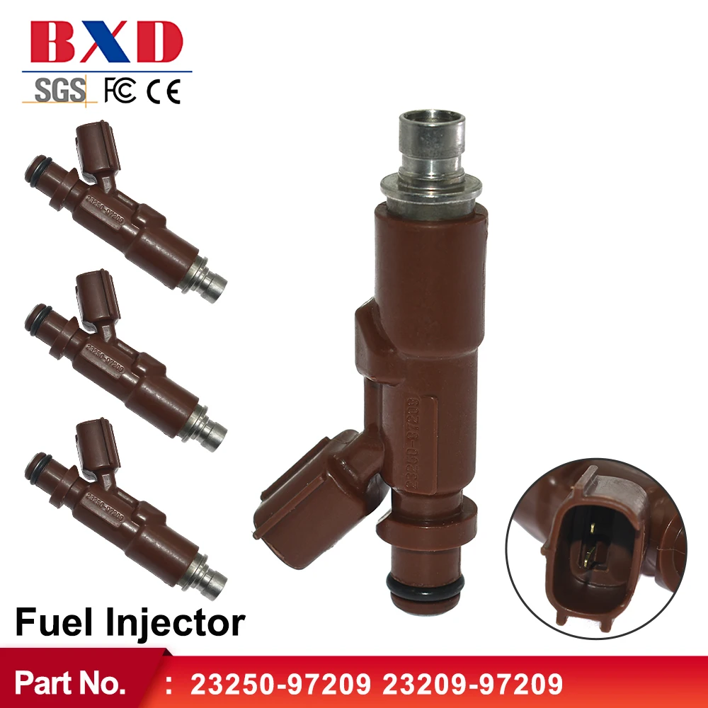 

1/4pcs Fuel Injector 23250-97209 23209-97209 For DAIHATSU MIRA L250S EFSE,TOYOTA