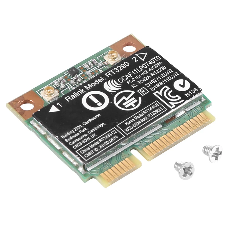 150 Мбит/с 2 4 ГГц RT3290 802.11b/G/N беспроводной Wlan WIFI + Bluetooth BT 3 0 Half Mini PCI-E Card для HP CQ58 M4 M6 4445S