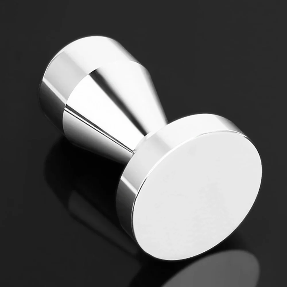 Stainless Steel Italian Tamper Coffee Bean Powder Press Flat Bottom Kitchen Tool Coffeeware Cafetera Cafe