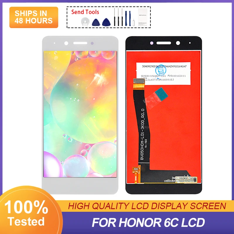 

5,0 дюймовый Nova Smart дисплей для Huawei Honor 6C ЖК сенсорный экран дигитайзер Enjoy 6S DIG-L21HN сборка с рамкой Бесплатная доставка