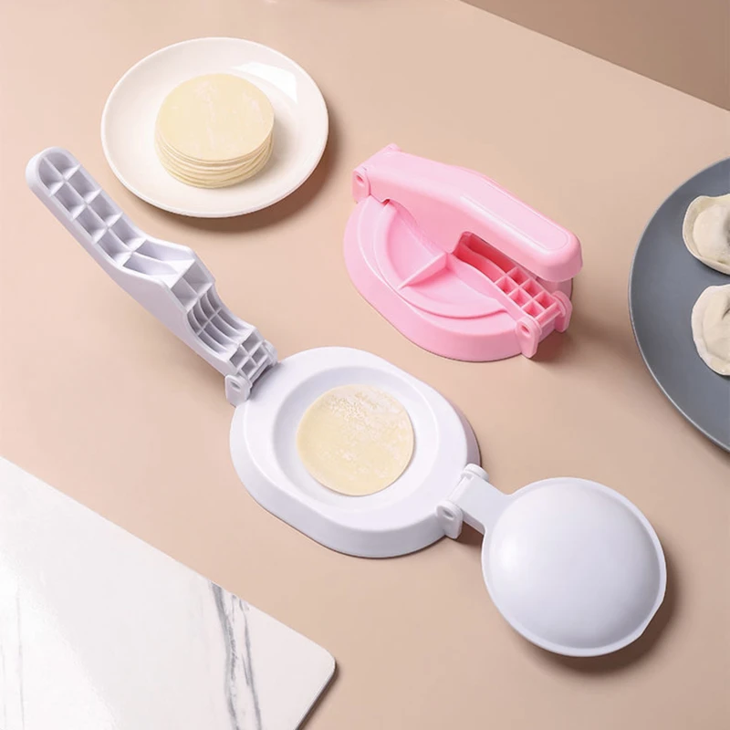 

Chinese Style Dumpling Skin Artifact Household Storage Press Machine Kitchen Manual Skin Press Mold Dumpling Making Utensil