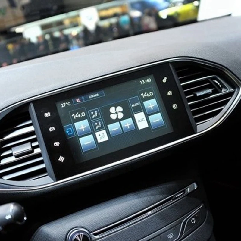 7-дюймовая 30-контактная Автомобильная стеклянная сенсорная панель с