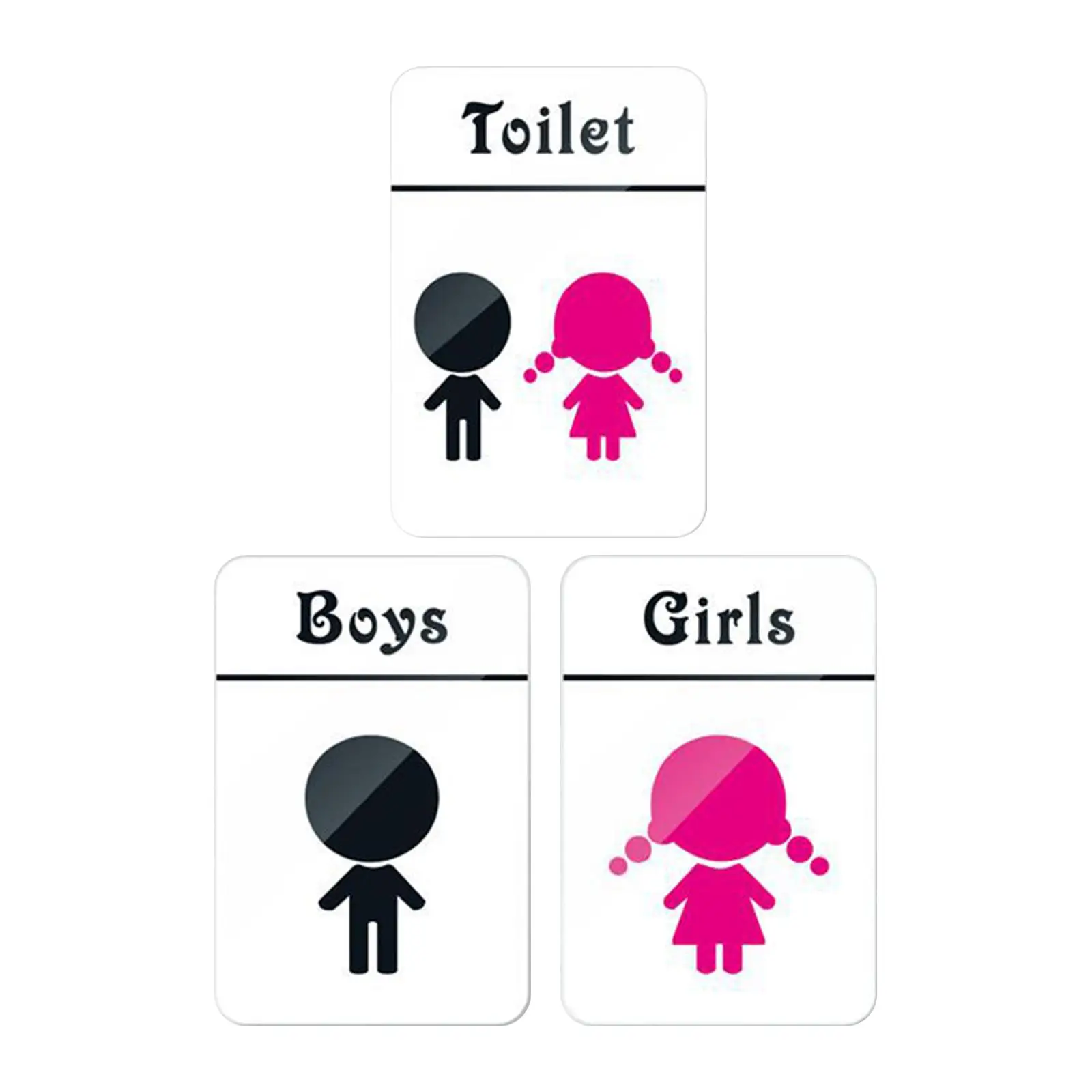 Детская искусственная акриловая самоклеящаяся табличка для мальчиков и девочек