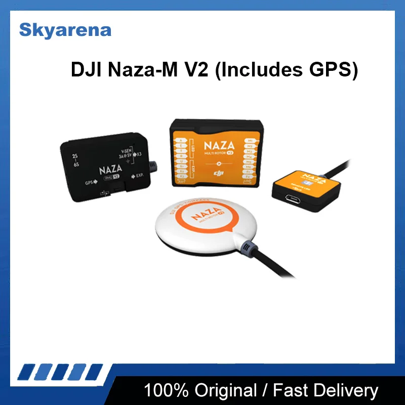 

DJI Flight Controller Naza M V2 (Includes GPS) Original Fly Control Combo for RC FPV Drone Quadcopter