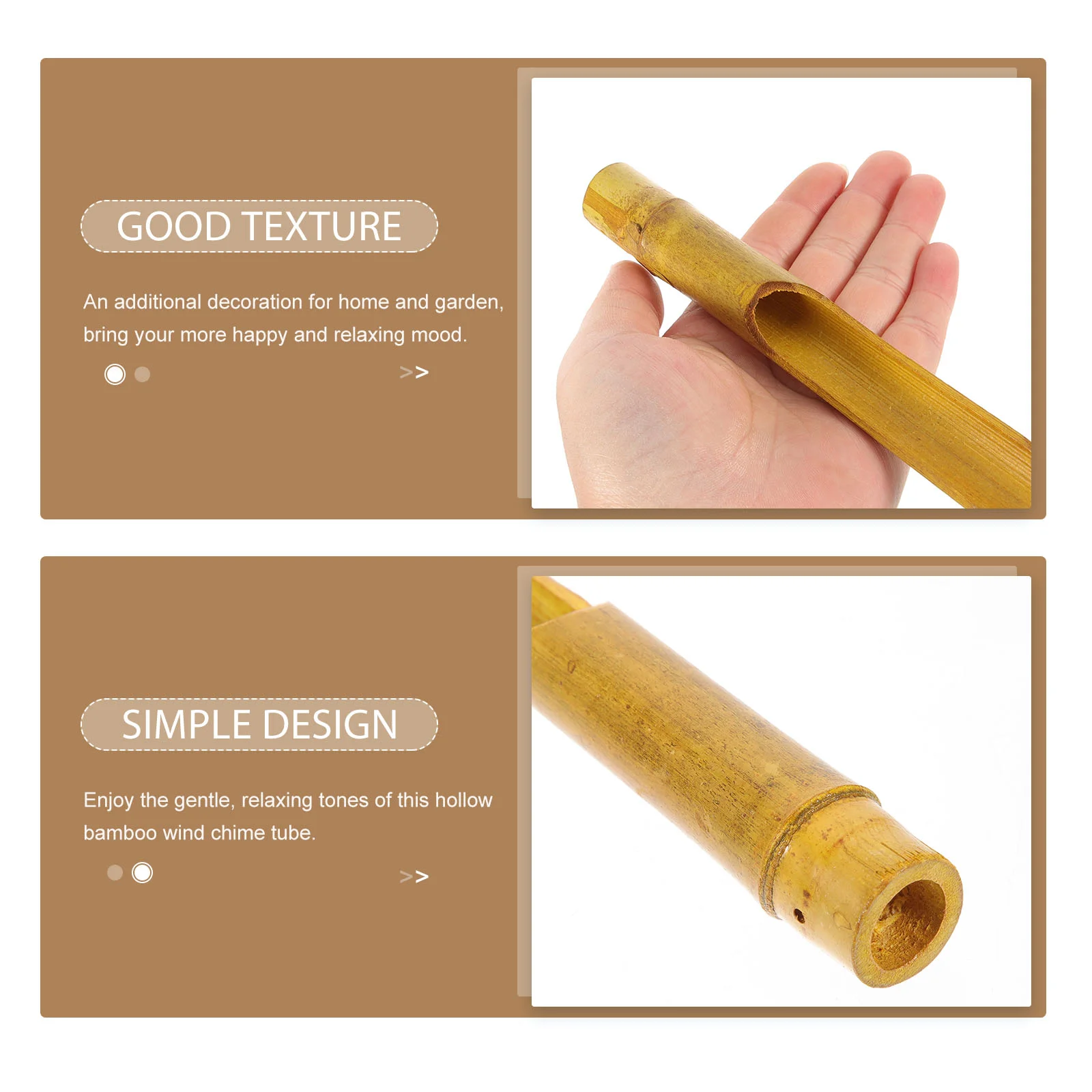 Детали бамбуковые для колокольчиков в японском стиле