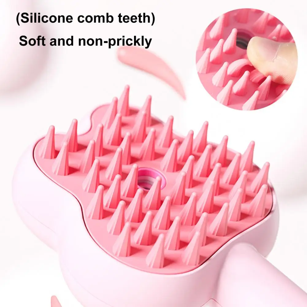 Паровая щетка для кошек самоочищающийся инструмент ухода за домашними животными