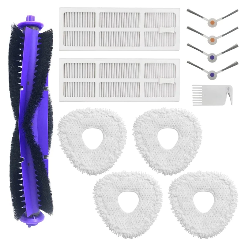 

Main Brush Side Brush HEPA Filter Compatible For Narwal Freo J3 Vacuum Cleaner Replacement Part