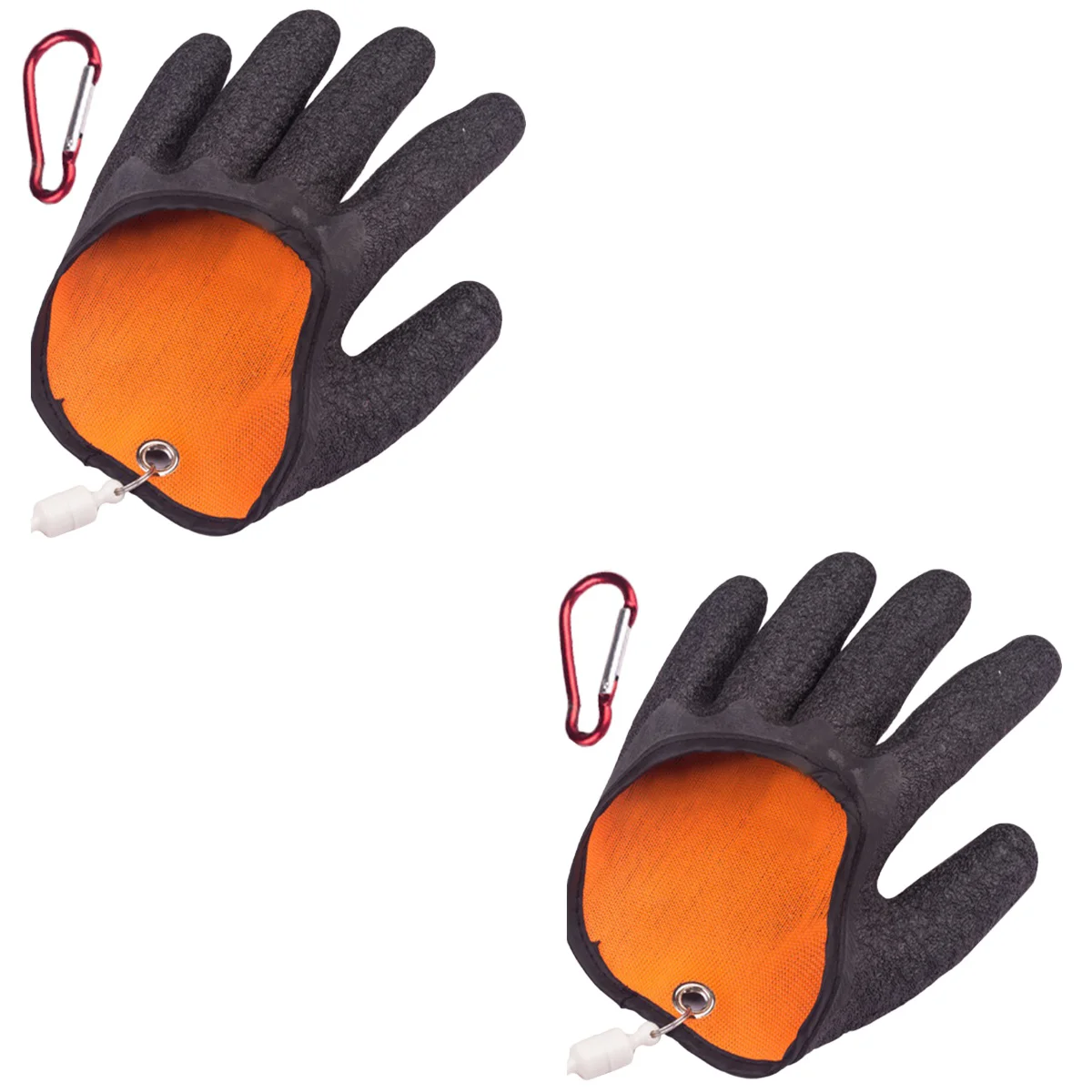 

2 Sets of Catch Glove Outdoor Fishing Glove Fishing Puncture Proof