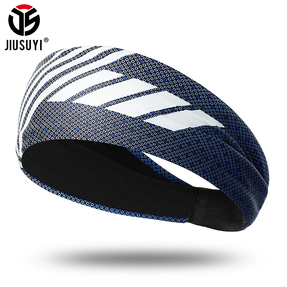 

Outdoor Sports Headband Fitness Hair Bands Men Women Hair Wrap Elastic Cycling Yoga Running Exercising Gym Breathable Sweatband